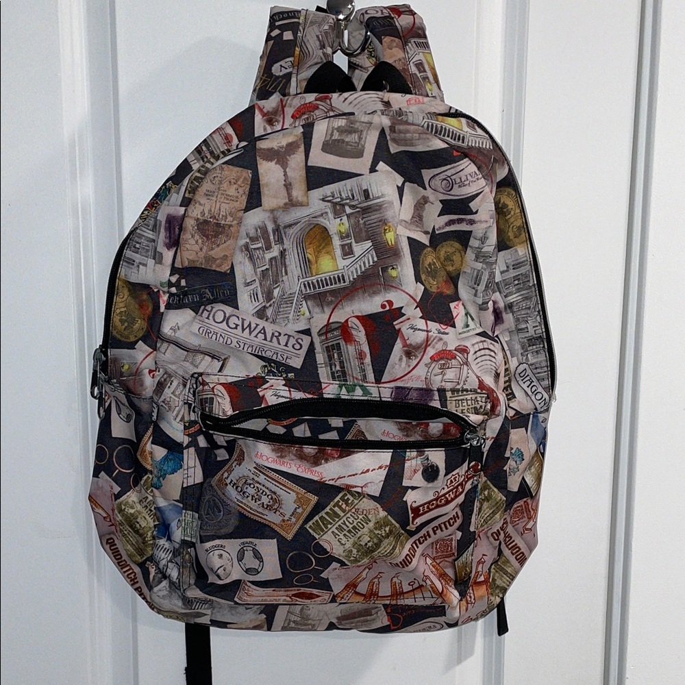 Warner Bros. Hogwarts Collage Backpack - Multicolor
